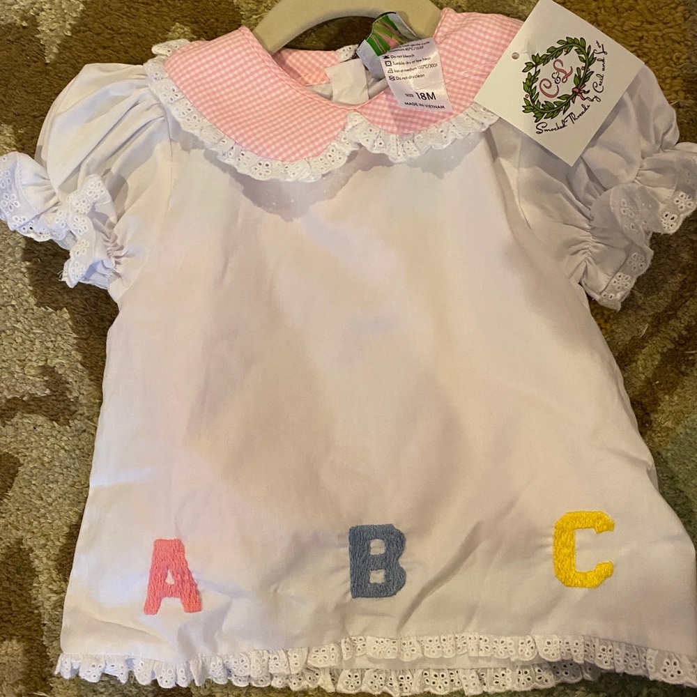 Cecil and Lou ABCs 2piece set sz 18mo